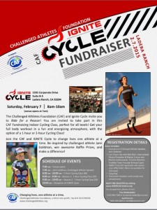 CAF Ignite Cycle Fundraiser 2015