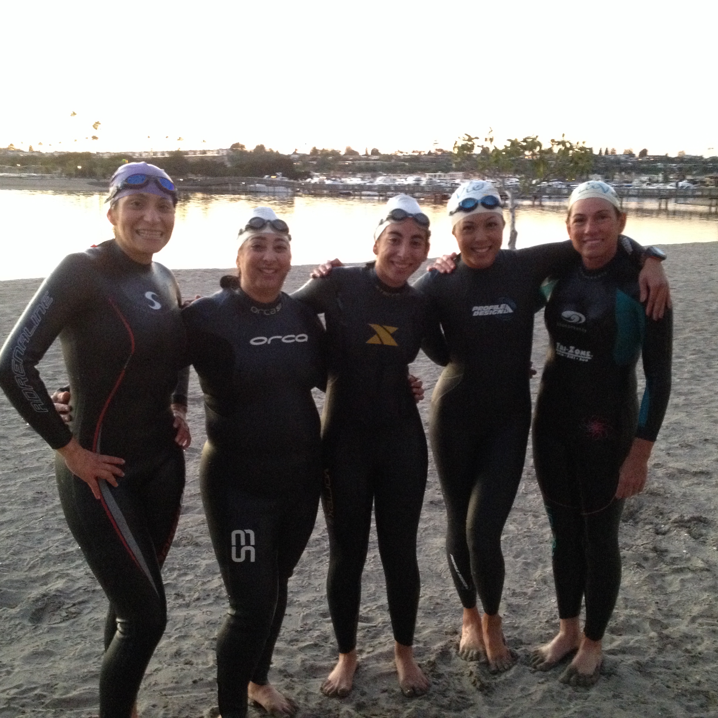 TriLaVie Open Water Swim Newport Beach Triathlon